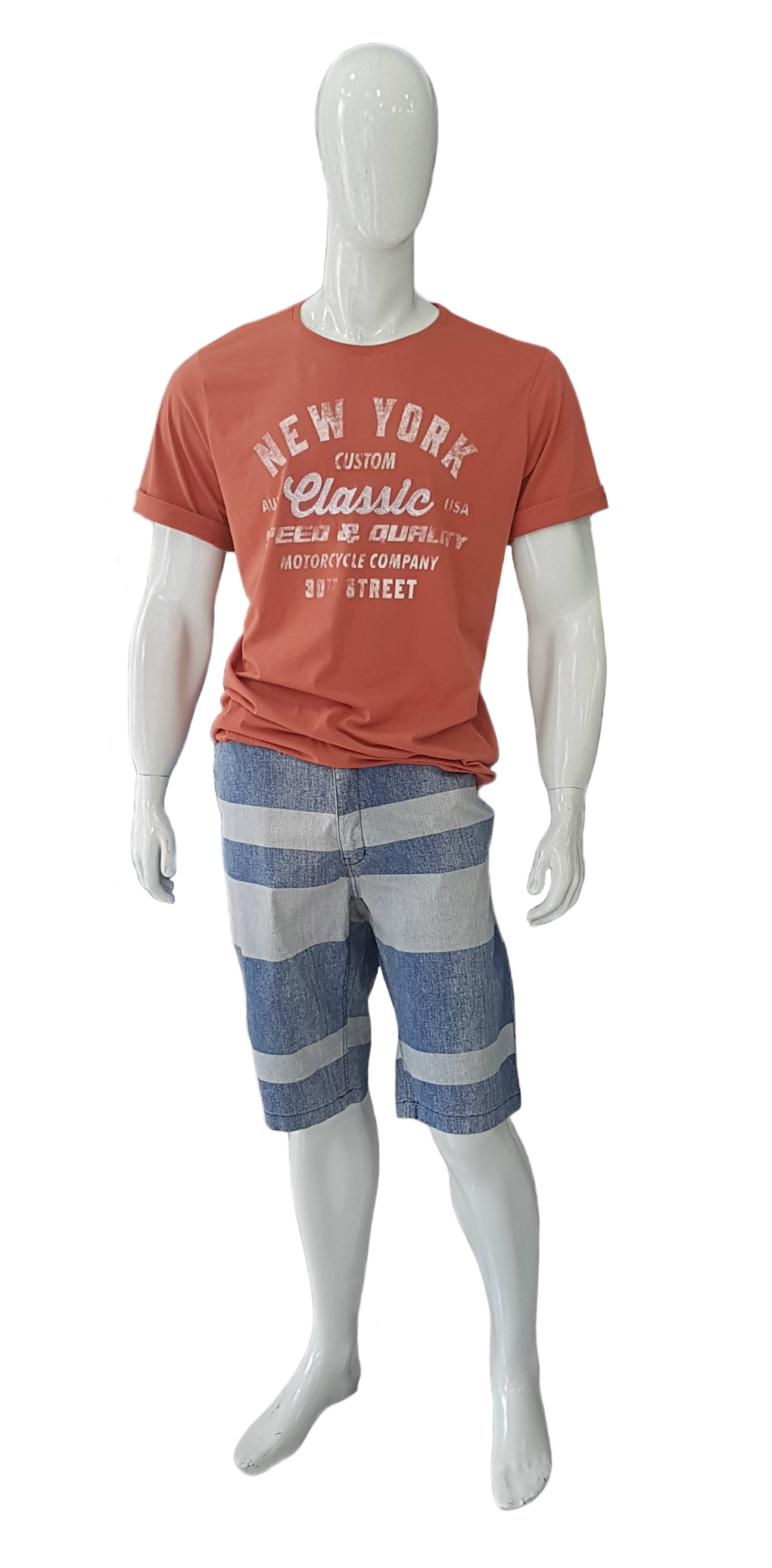 Camiseta Plus Size de Algodão New York Ref 03278