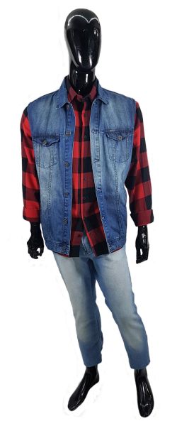 Camisa de Flanela Plus Size Xadrez Ref 02779