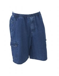 Bermuda Plus Size Jeans Cargo Ref 01414